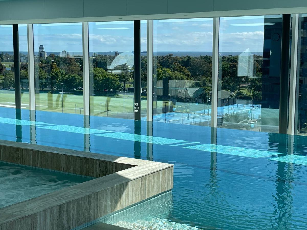 The Fawkner Apartment Bay-View Pool/Gym Free Parking Melbourne Exterior photo